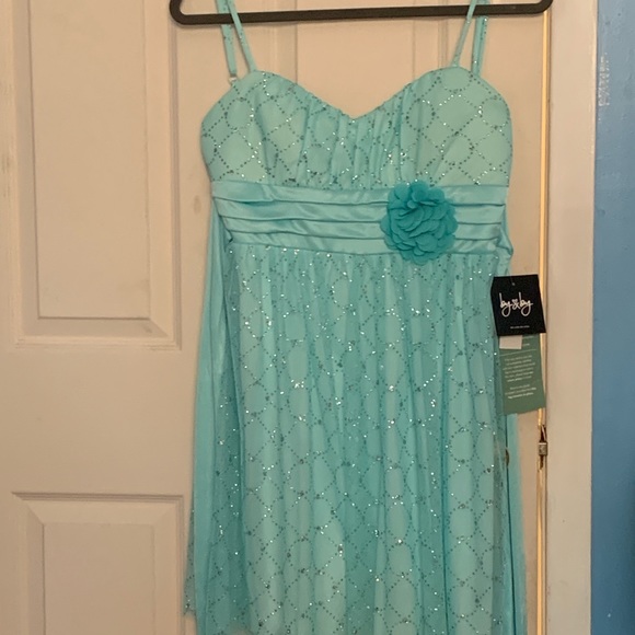by & by Dresses & Skirts - BRAND 🆕 sparkly blue dress